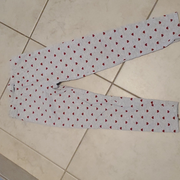 5T Old navy valentines heart leggings - Picture 1 of 3
